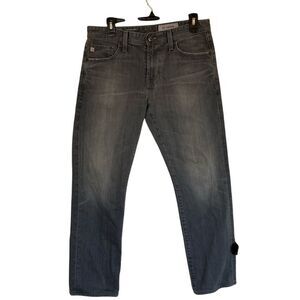 Ag Adriano‎ Goldschmied Men's Gray Jeans 31x28 Tailored Leg Stretch Classic